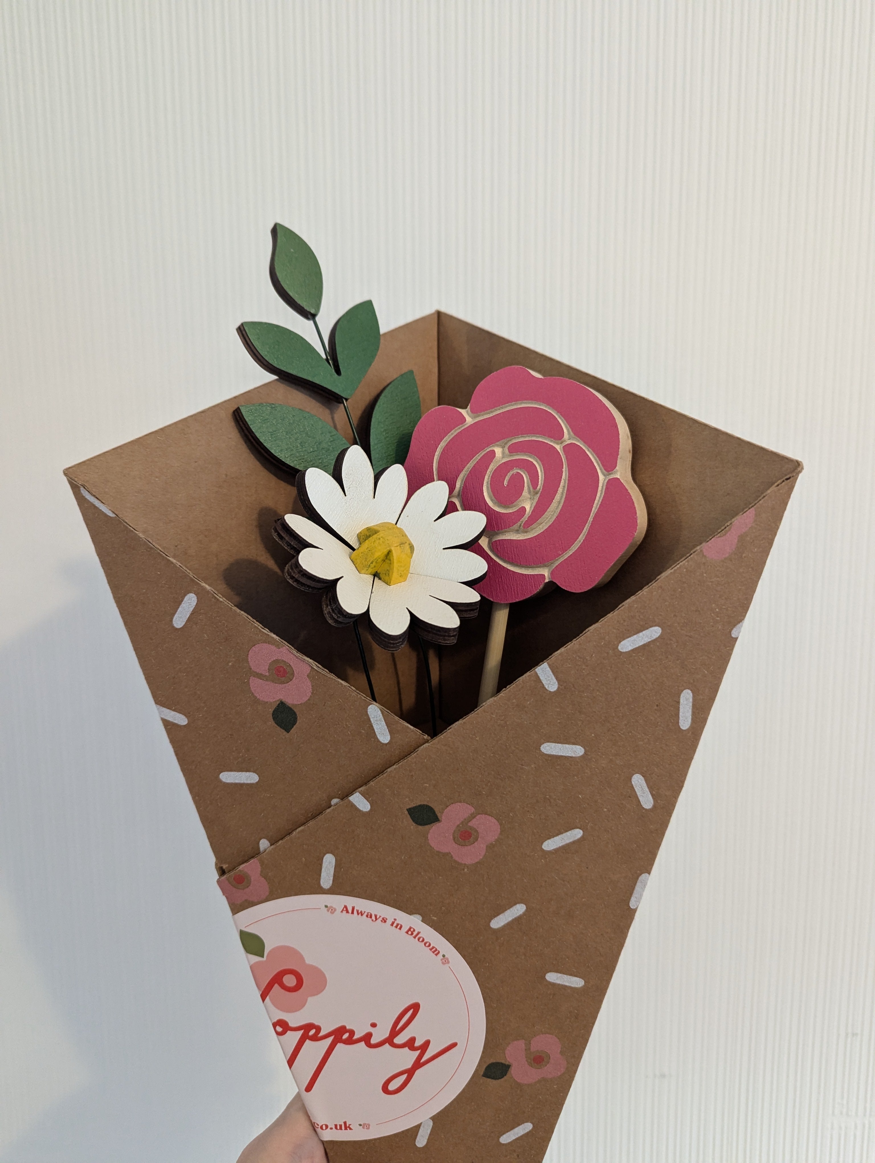 Poppily Mini Posy -  Assorted Colours