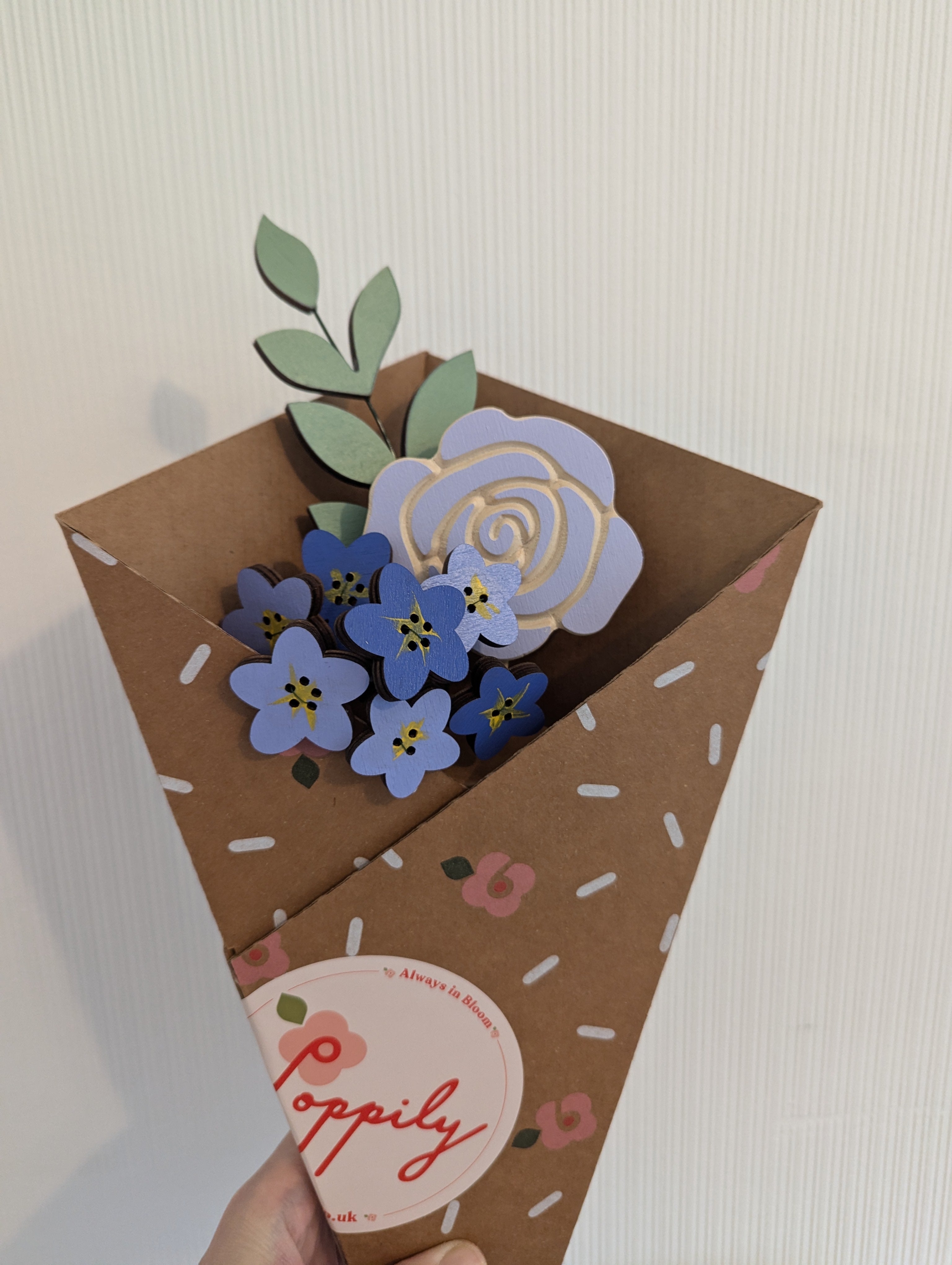 Poppily Mini Posy -  Assorted Colours