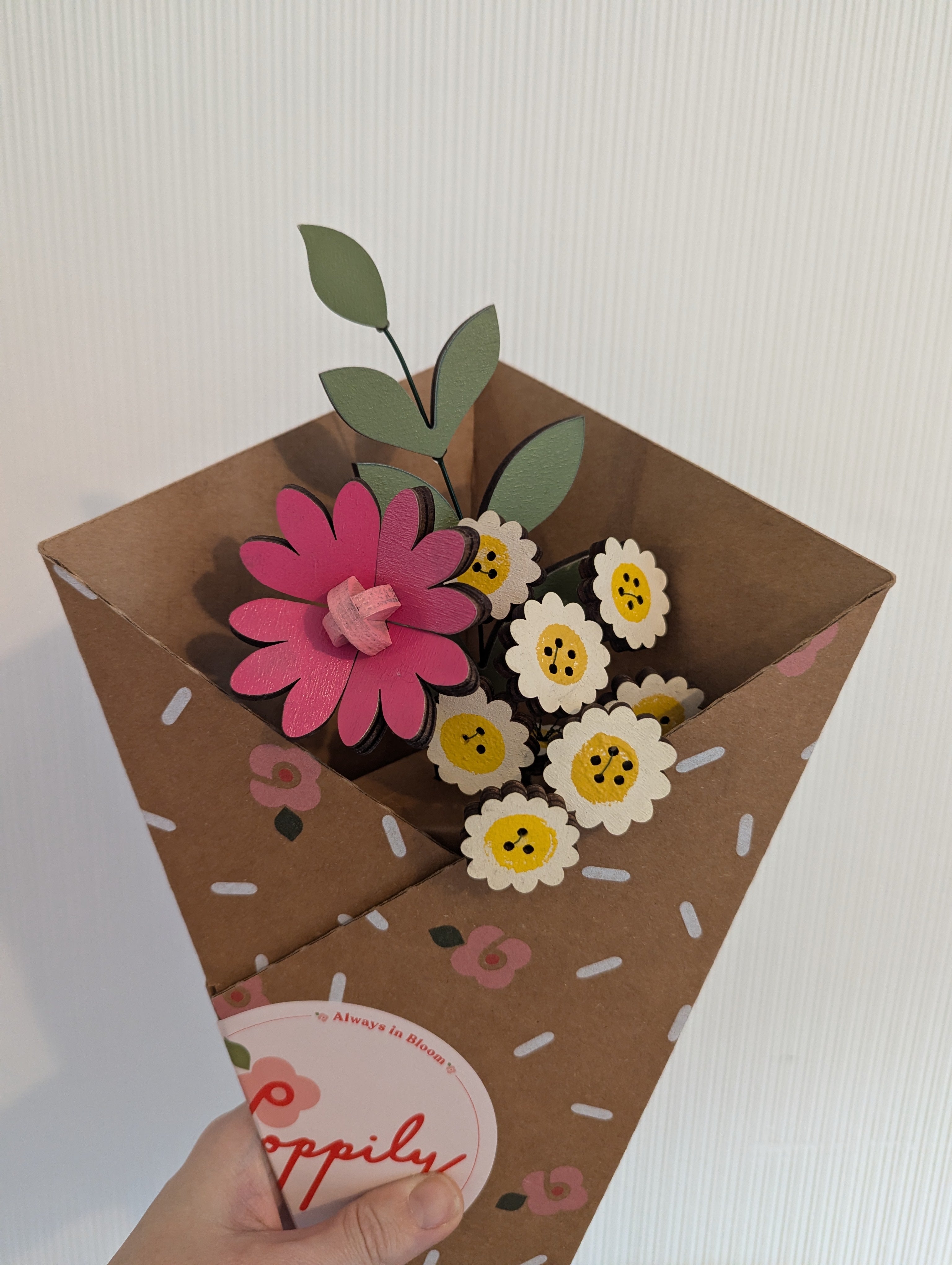 Poppily Mini Posy -  Assorted Colours