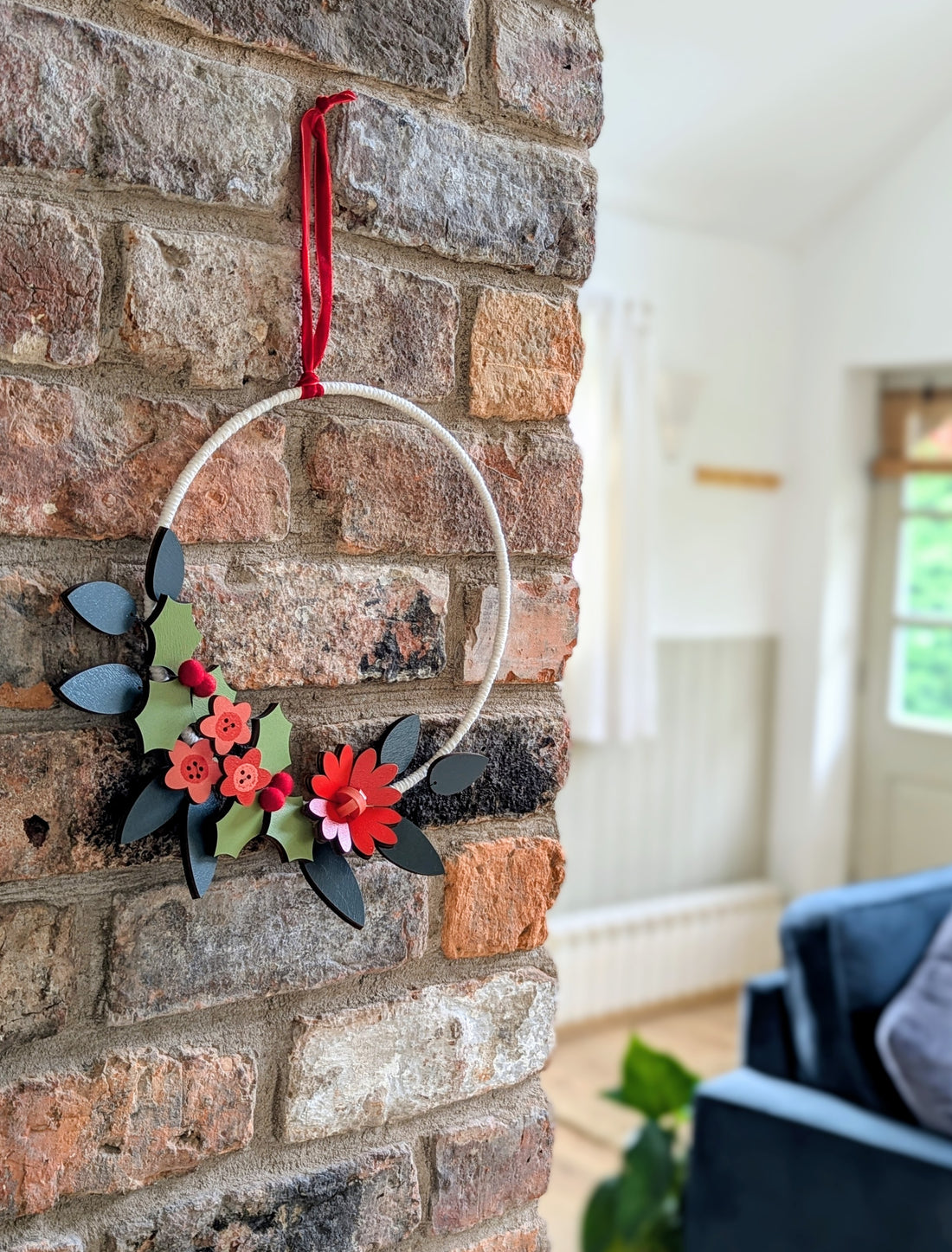 Happy Holly Wreath