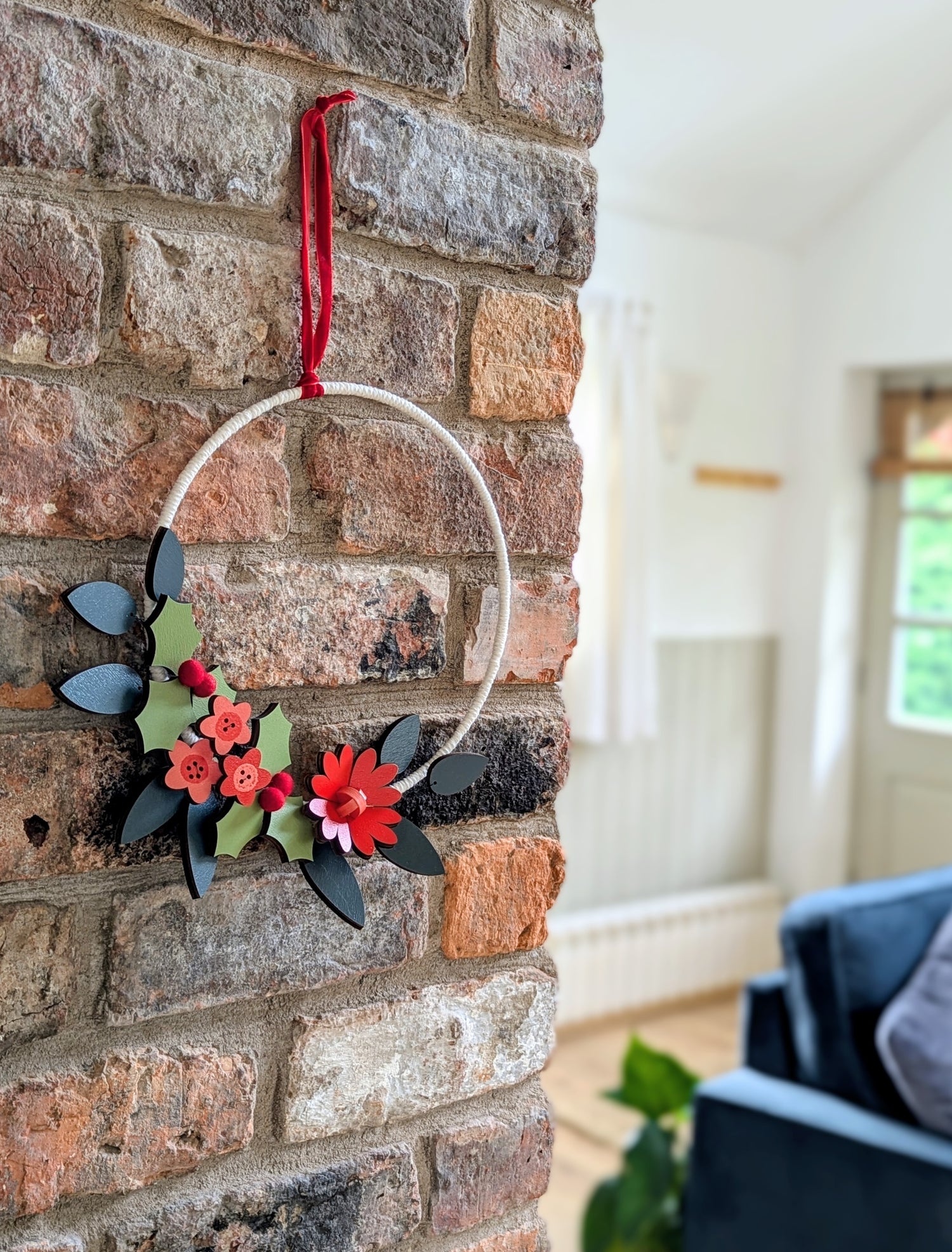 Happy Holly Wreath