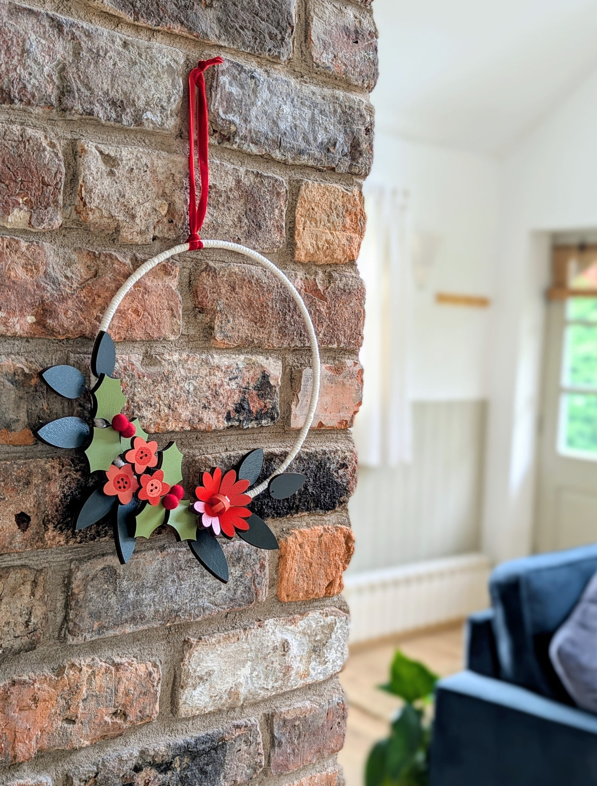 Happy Holly Wreath
