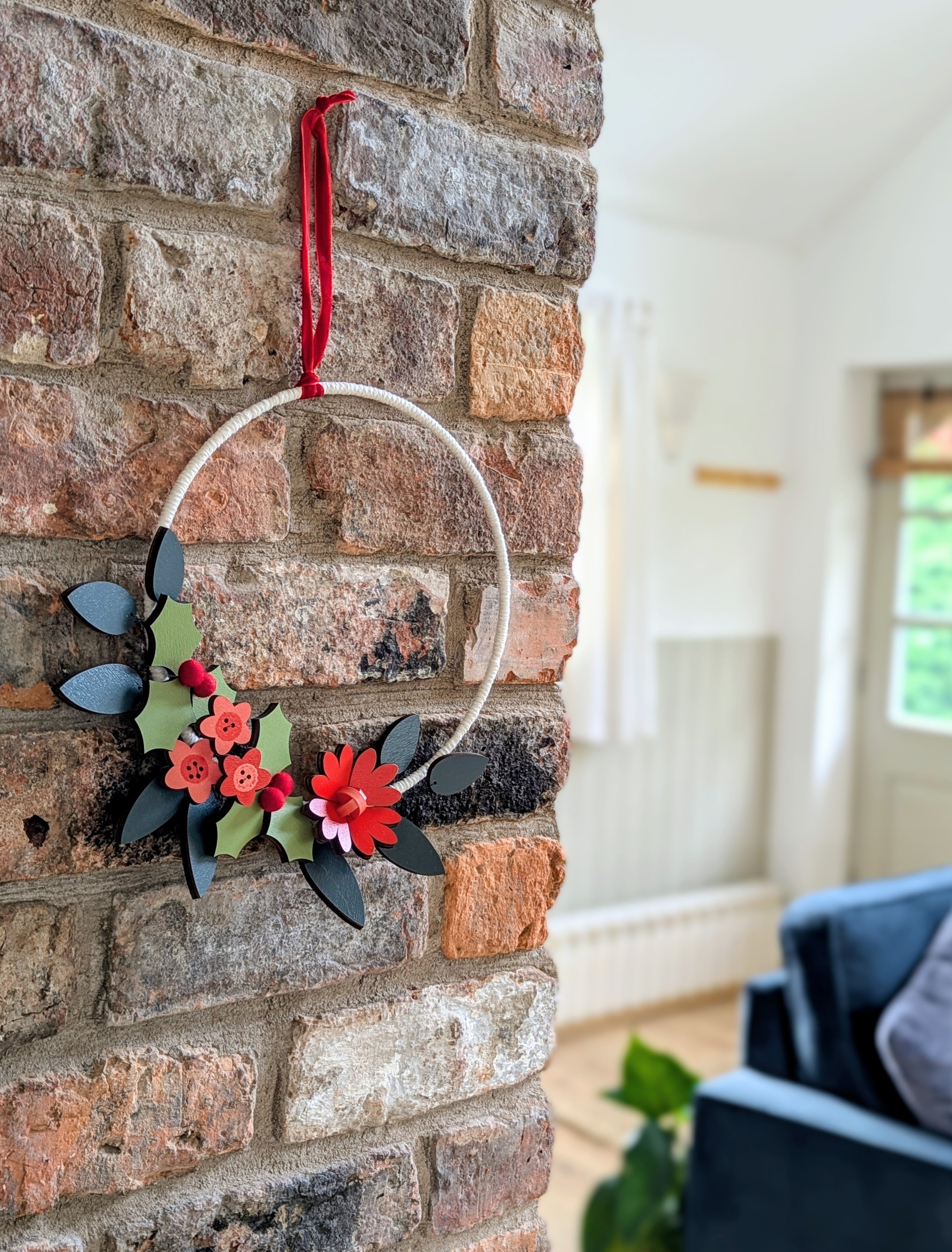 Happy Holly Wreath