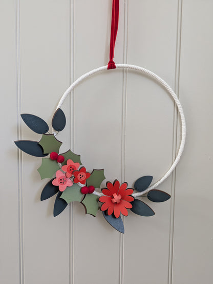 Happy Holly Wreath