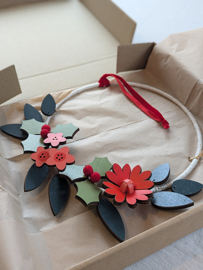 Happy Holly Wreath